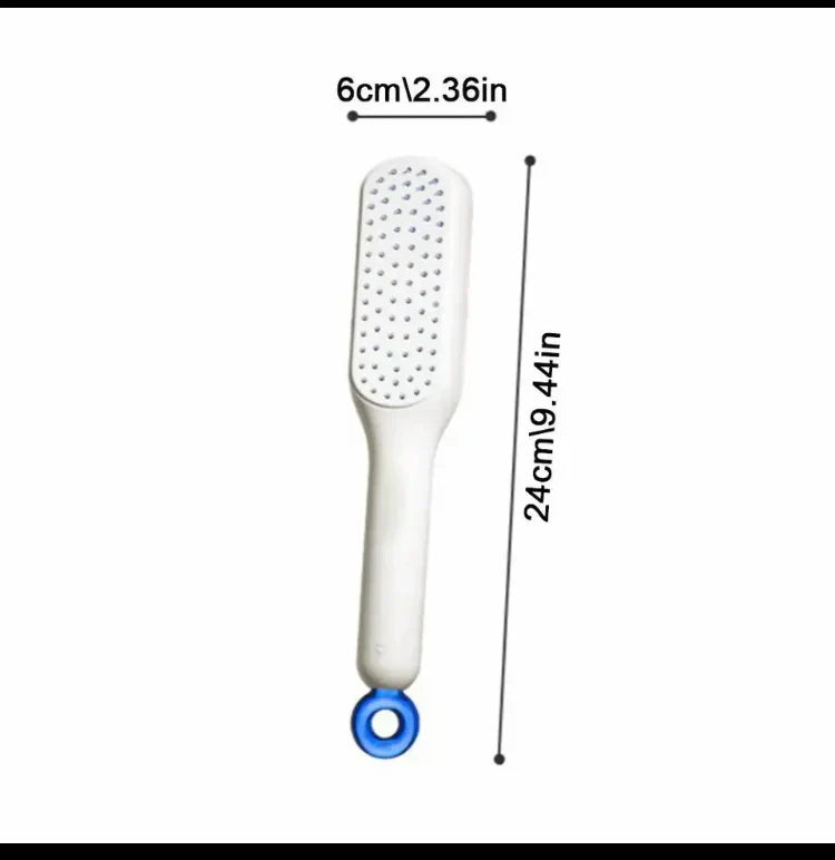 Smooth Styling Self Cleaning Anti Static Hair Brush